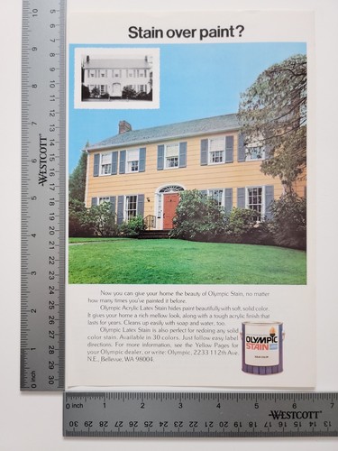 Olympic stain house paint - house,